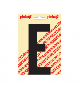 PLAKLETTER NOBEL 150MM ZWART E