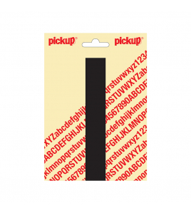 PLAKLETTER NOBEL 150MM ZWART I