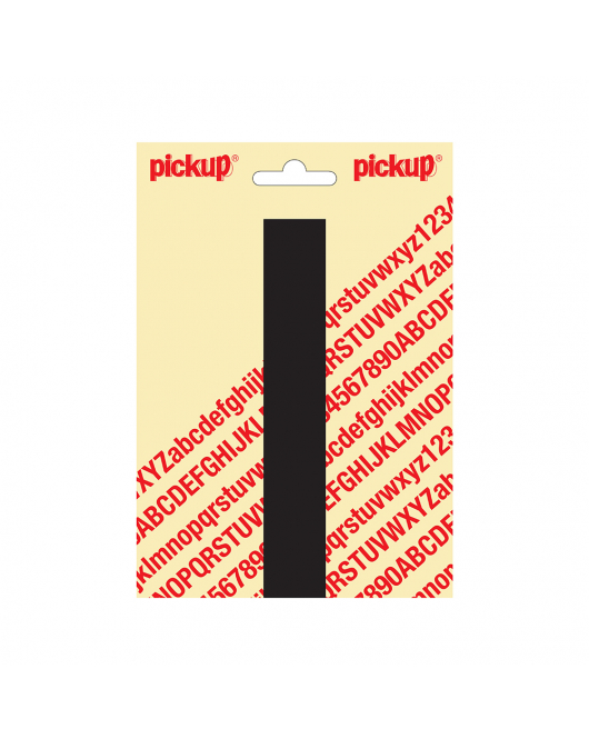 PLAKLETTER NOBEL 150MM ZWART I