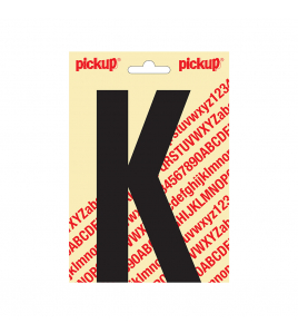 PLAKLETTER NOBEL 150MM ZWART K