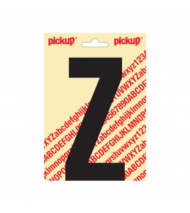 PLAKLETTER NOBEL 150MM ZWART Z