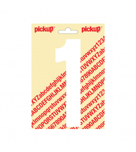 PLAKCIJFER NOBEL 150MM WIT 1