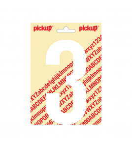 PLAKCIJFER NOBEL 150MM WIT 3