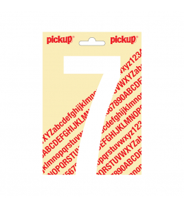 PLAKCIJFER NOBEL 150MM WIT 7