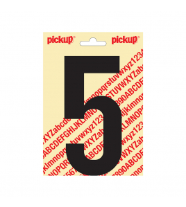 PLAKCIJFER NOBEL 150MM ZWART 5