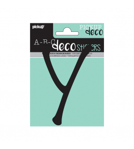 PLAKLETTER LYNN 120 MM ZWART Y