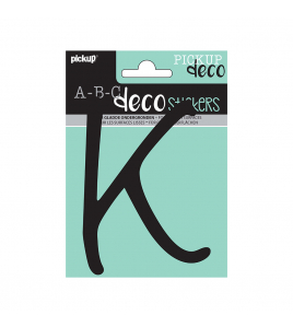 PLAKLETTER LYNN 120 MM ZWART K