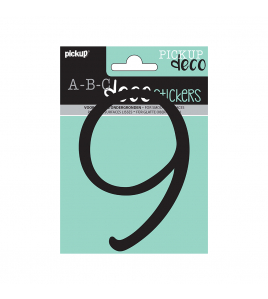 PLAKCIJFER LYNN 120 MM ZWART 9