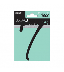 PLAKCIJFER LYNN 120 MM ZWART 7