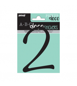 PLAKCIJFER LYNN 120 MM ZWART 2