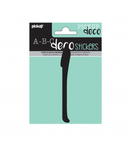 PLAKCIJFER LYNN 120 MM ZWART 1