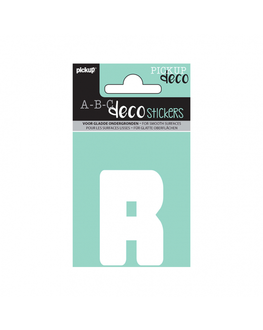 PLAKLETTER ANNA 60 MM WIT R