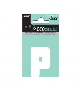 PLAKLETTER ANNA 60 MM WIT P