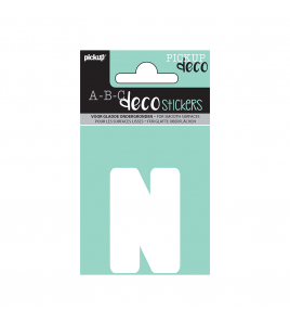 PLAKLETTER ANNA 60 MM WIT N