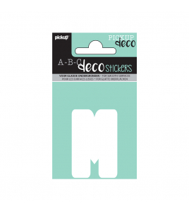 PLAKLETTER ANNA 60 MM WIT M