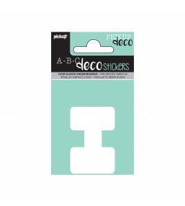 PLAKLETTER ANNA 60 MM WIT I