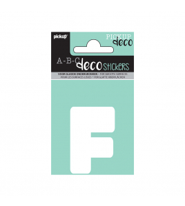 PLAKLETTER ANNA 60 MM WIT F