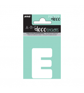 PLAKLETTER ANNA 60 MM WIT E