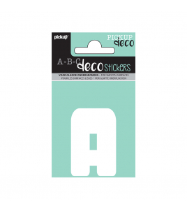 PLAKLETTER ANNA 60 MM WIT A