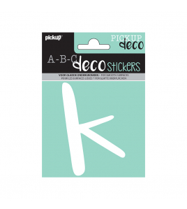 PLAKLETTER ZOE 110 MM WIT K