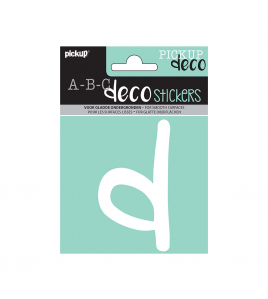 PLAKLETTER ZOE 110 MM WIT D