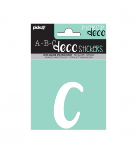 PLAKLETTER ZOE 110 MM WIT C