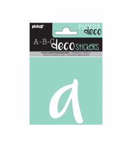 PLAKLETTER ZOE 110 MM WIT A