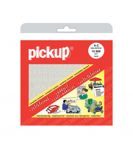 LETTERBOEK HELVETICA WIT 10 MM 477 LETTERS EN LEESTEKENS