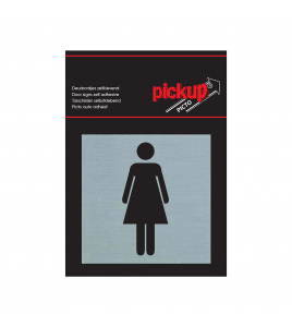 BORD ALULOOK DAMES 80X80 MM ZELFKLEVEND