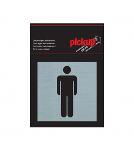 BORD ALULOOK HEREN 80X80 MM ZELFKLEVEND