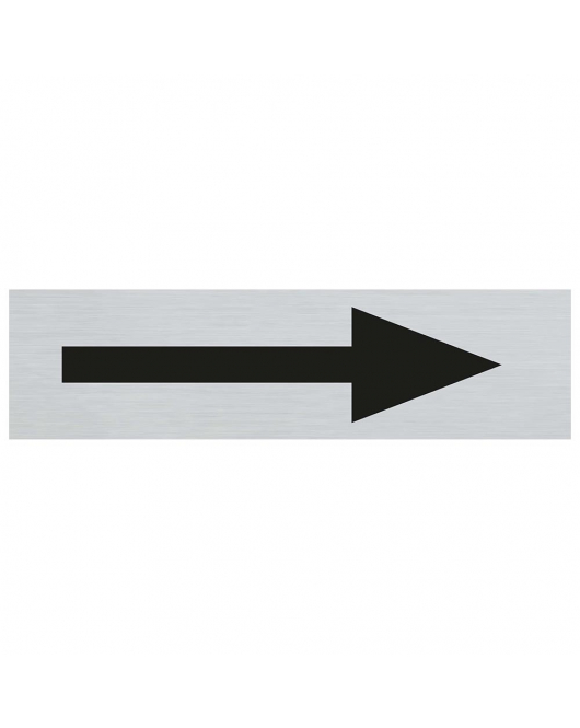 BORD ALULOOK PIJL 165X44 MM ZELFKLEVEND