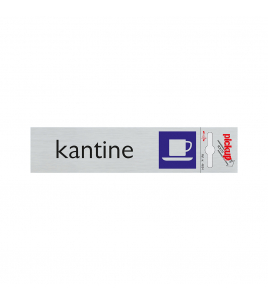 BORD ALULOOK KANTINE 165X44 MM ZELFKLEVEND