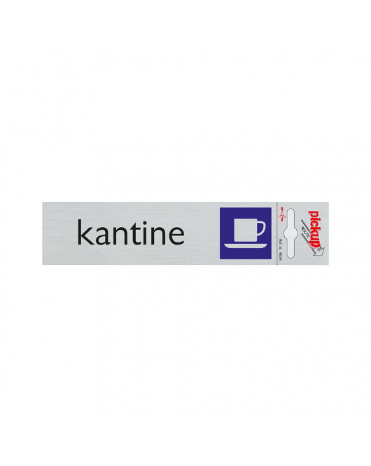 BORD ALULOOK KANTINE 165X44 MM ZELFKLEVEND