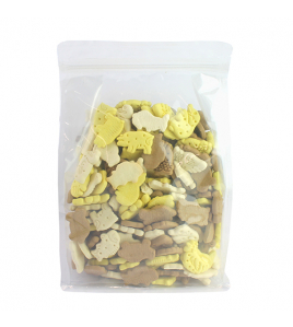 VANILLE-DIERTJES 1 KG./ZAK