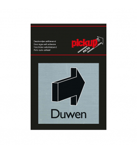 BORD ALULOOK DUWEN 80X80 MM ZELFKLEVEND