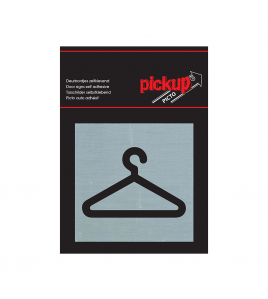 BORD ALULOOK GARDEROBE 80X80 MM ZELFKLEVEND