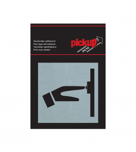 BORD ALULOOK BELLEN 80X80 MM ZELFKLEVEND