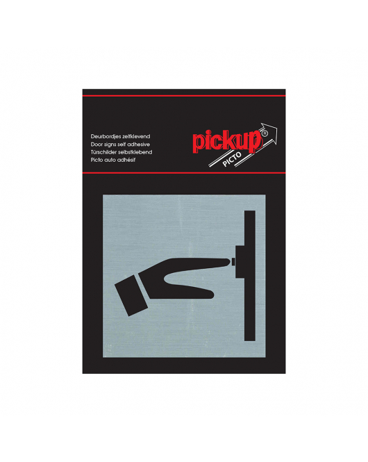 BORD ALULOOK BELLEN 80X80 MM ZELFKLEVEND