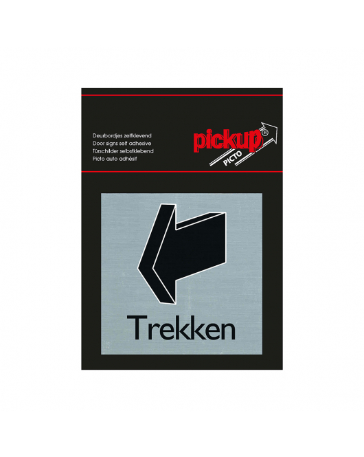 BORD ALULOOK TREKKEN 80X80 MM ZELFKLEVEND