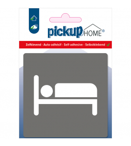 BORD SLAAPKAMER GRIJS 90X90X3 MM ACRYLAAT