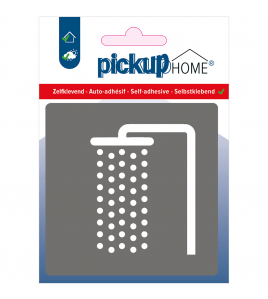 BORD DOUCHE GRIJS 90X90X3 MM ACRYLAAT