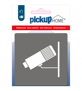 BORD CAMERABEWAKING GRIJS 90X90X3 MM ACRYLAAT