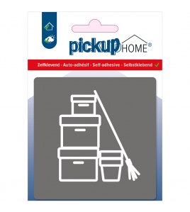 BORD BEZEMKAST GRIJS 90X90X3 MM ACRYLAAT