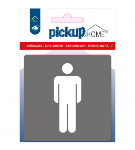 BORD HEREN GRIJS 90X90X3 MM ACRYLAAT