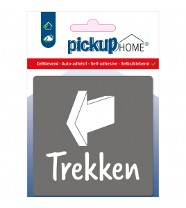 BORD TREKKEN GRIJS 90X90X3 MM ACRYLAAT