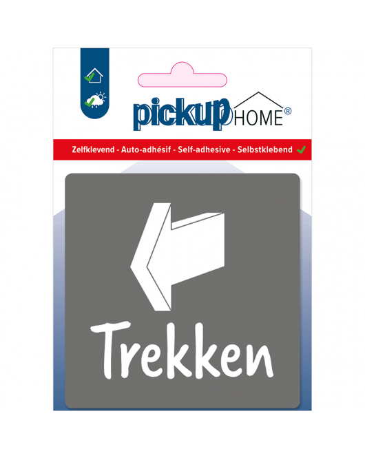 BORD TREKKEN GRIJS 90X90X3 MM ACRYLAAT