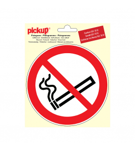 STICKER VERBODEN TE ROKEN 150 MM ROND