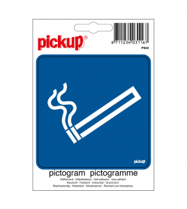 STICKER ROKEN TOEGESTAAN 100X100 MM
