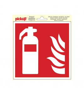 STICKER BRANDBLUSSER 200X200 MM