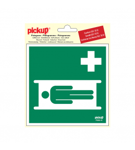 STICKER BRANCARD 150X150 MM